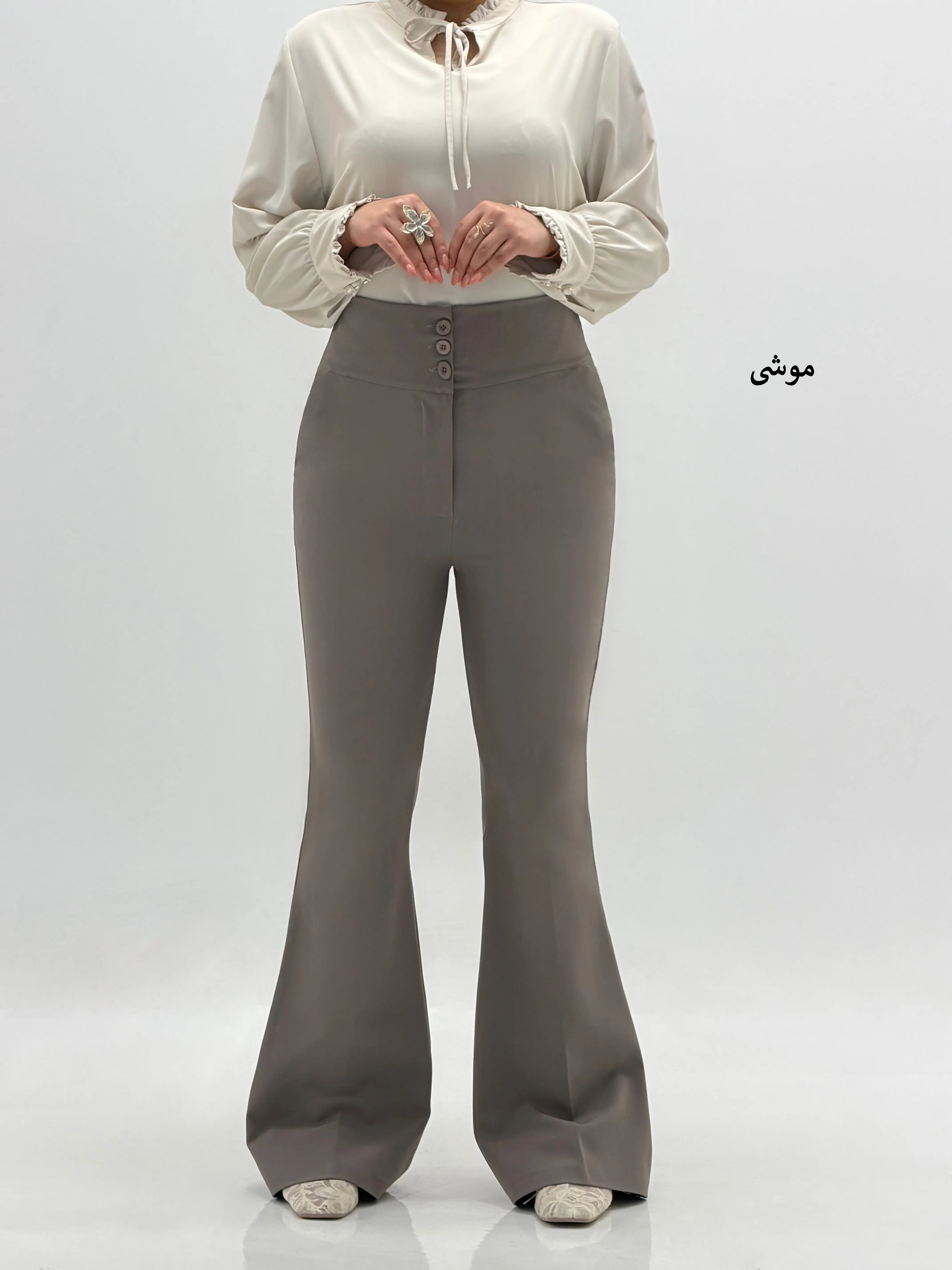 1460- شلوار باربی دمپا کمرگن